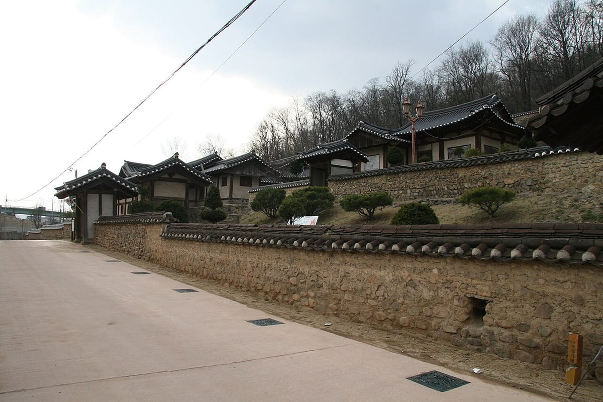 안동 임청각 전경