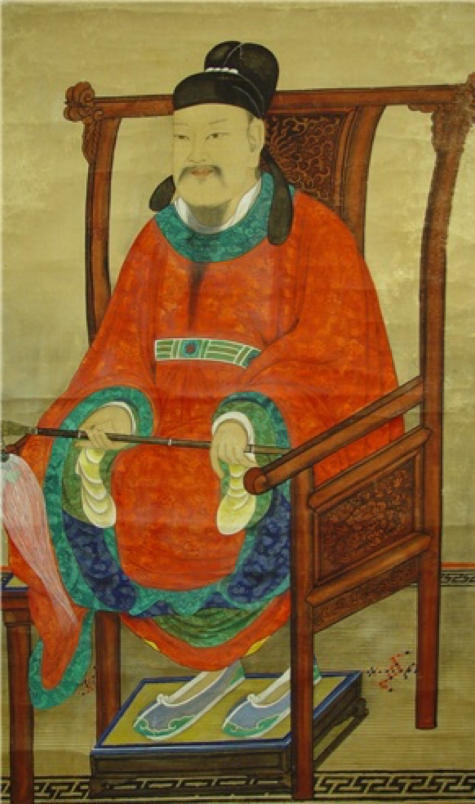 최치원 영정(초상화) — 퍼블릭 도메인 · 작자 미상 · Wikimedia Commons
